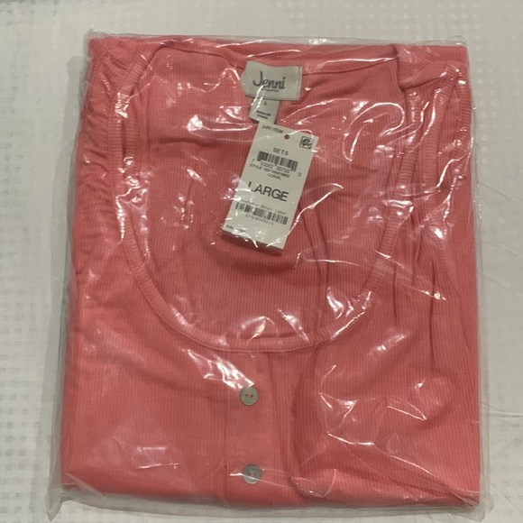 New Jenni Tank Top & Shorts 2 Piece Pajamas Set - Picture 6 of 16